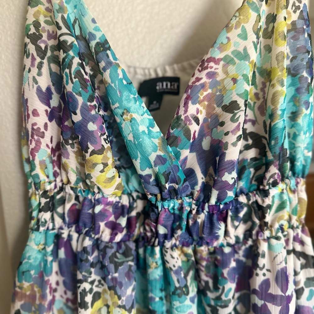 a.n.a Multicolor Patterned Dress - Picture 2 of 6